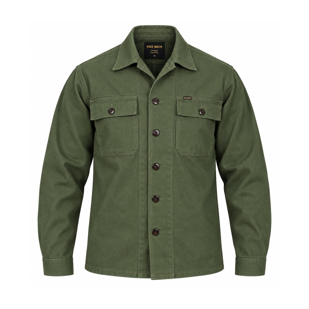 Pike Brothers 1962 OG-107 Shirt Olive