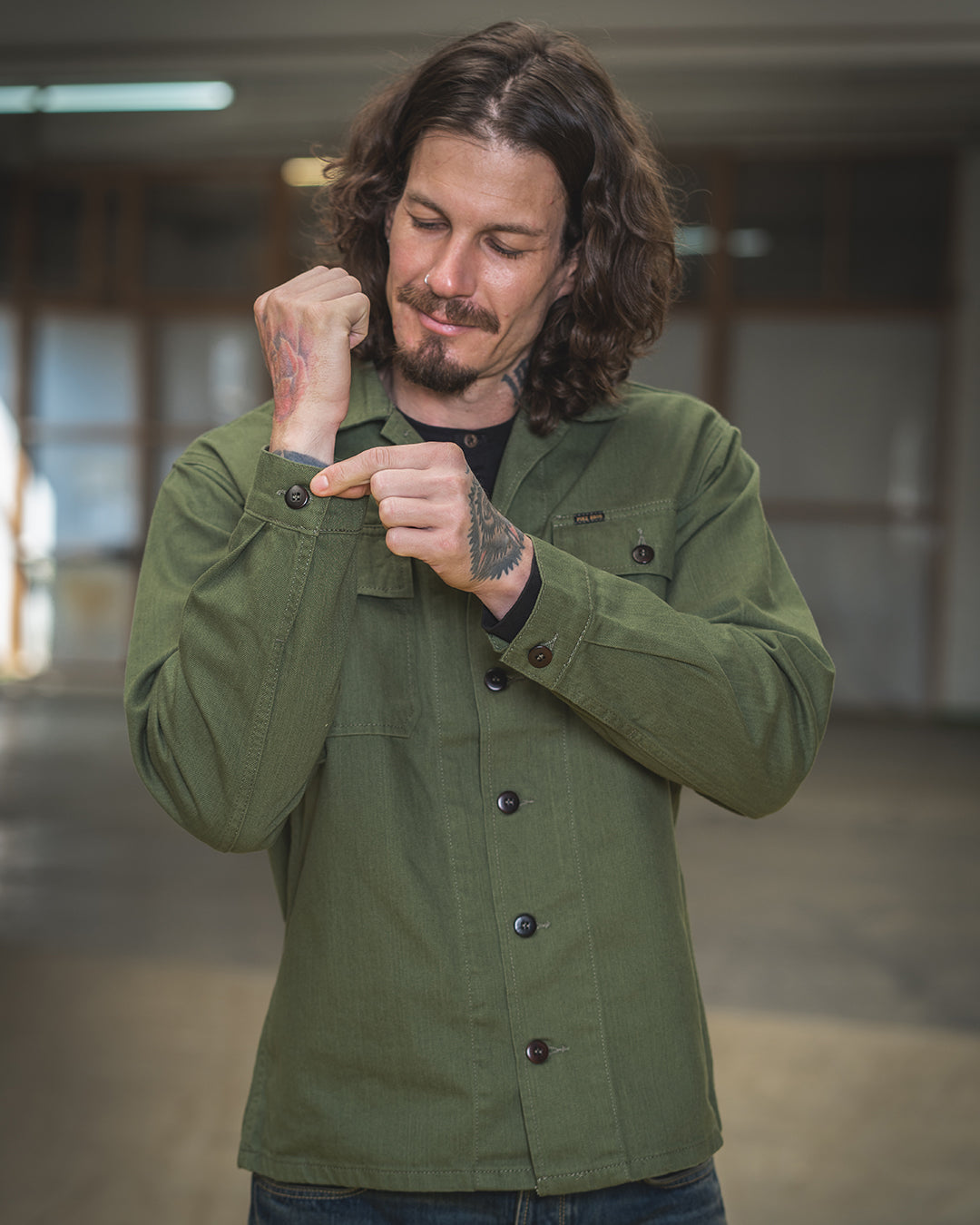 Pike Brothers 1962 OG-107 Shirt Olive