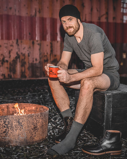 Pike Brothers 1963 Walt Utility Sock Grey