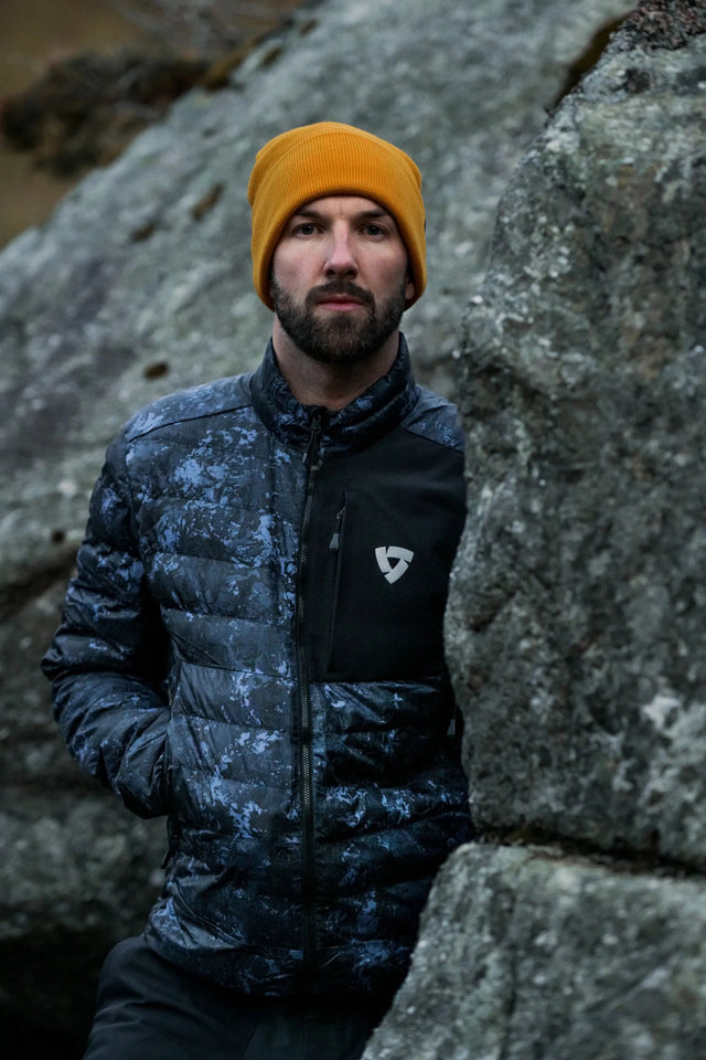 Rev'it Solar 3 Primaloft Jacket Camo Blue