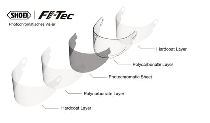 Shoei Glamster Visor Photochromatic