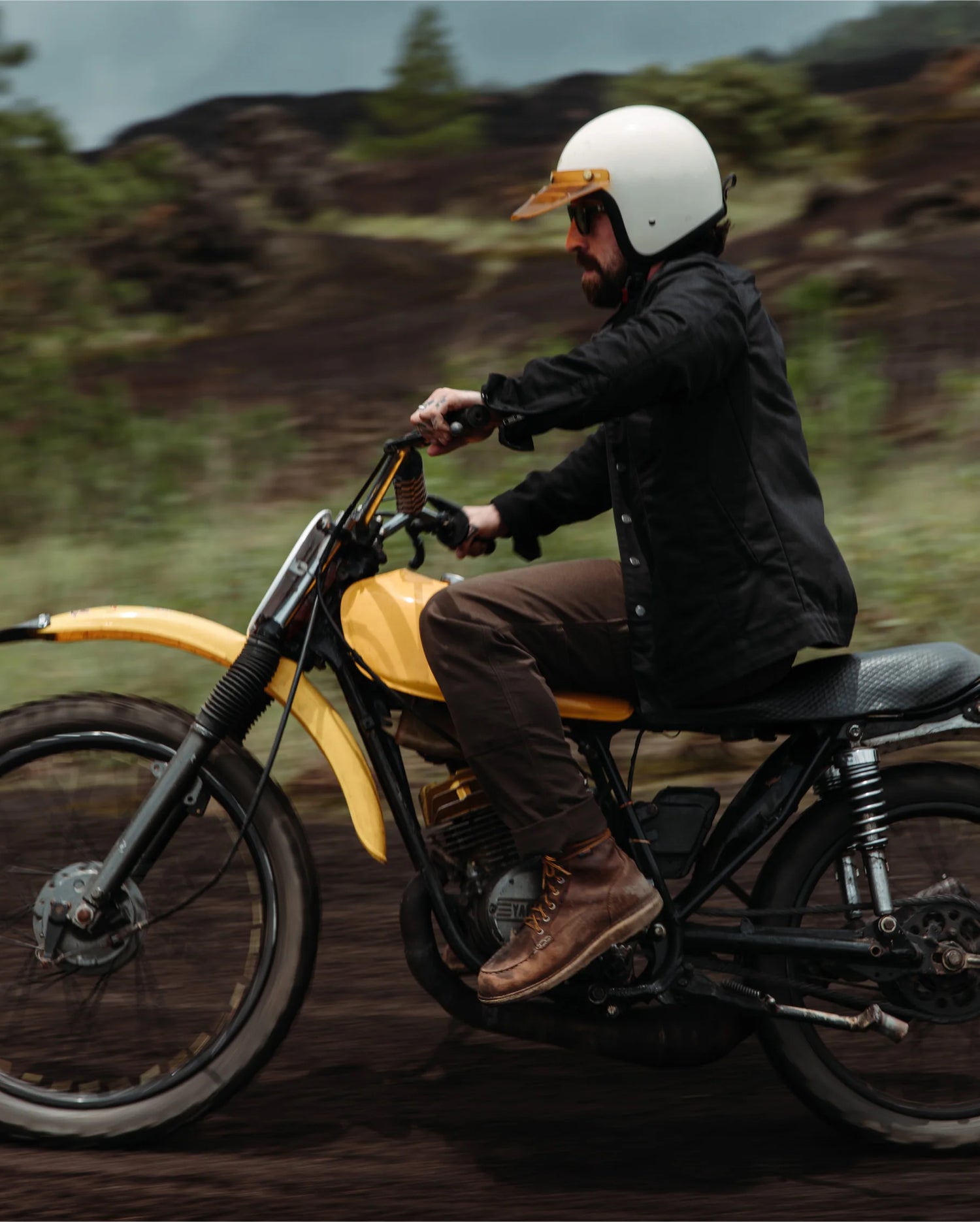 Silk Road Carpenter Motorcycle Pants Brown