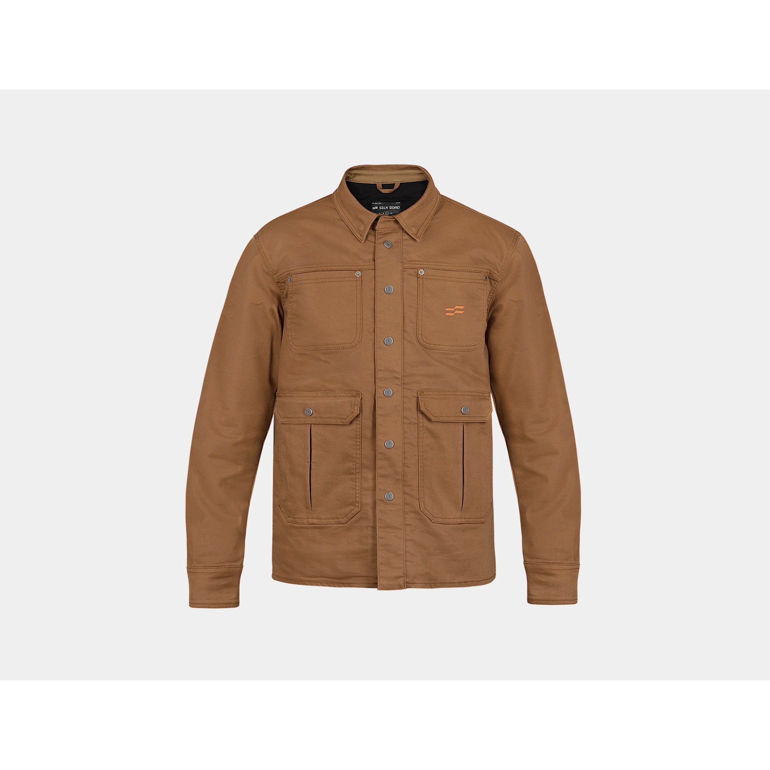 Silk Road Field Motorcycle Jacket Brown
