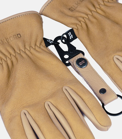 Silk Road Service Gloves Beige