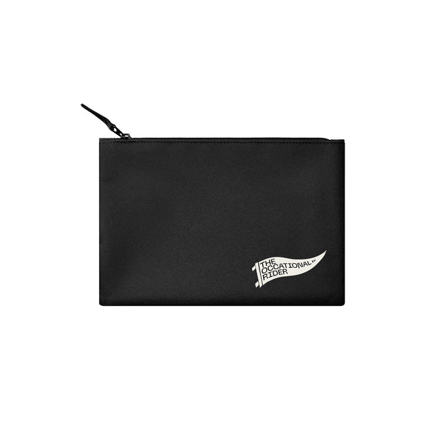 The Occasional Rider Pennon Pouch Black/White