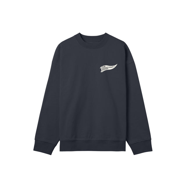 The Occasional Rider Pennon Sweatshirt Black/White