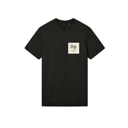 The Occasional Rider Pocket Logo T-shirt Black/White