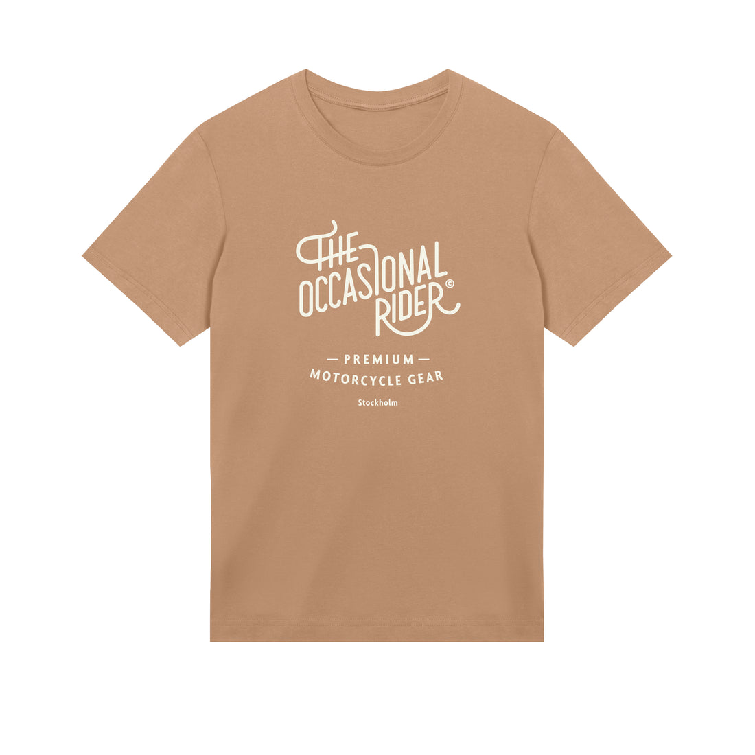 The Occasional Rider Logo T-shirt Sand/Foam