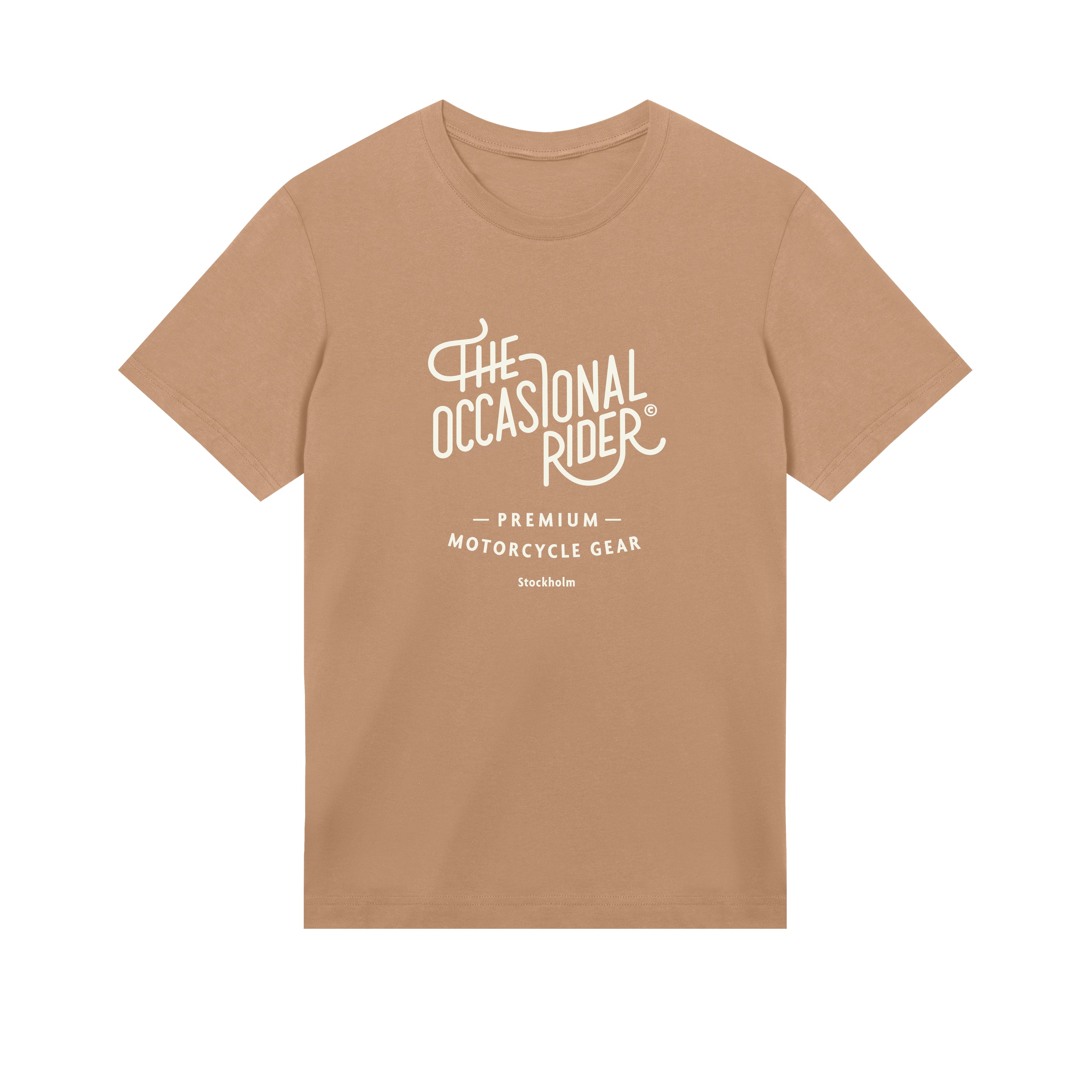The Occasional Rider Logo T-shirt Sand/Foam