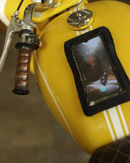 Trip Machine Phone Pouch Black