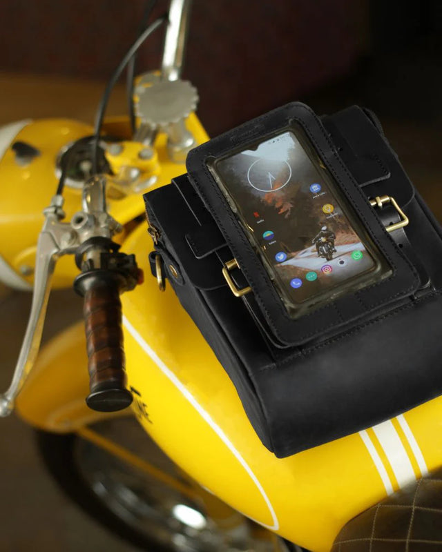 Trip Machine Phone Pouch Black