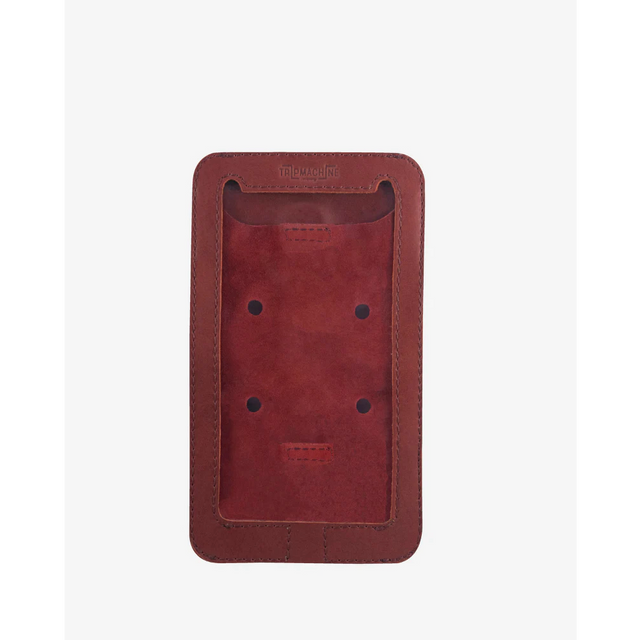 Trip Machine Phone Pouch Tobacco Brown