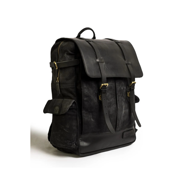 Trip Machine Rambler Backpack Pannier Black