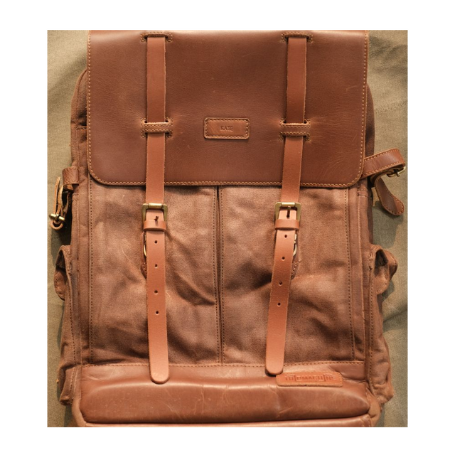 Trip Machine Rambler Backpack Pannier Cognac