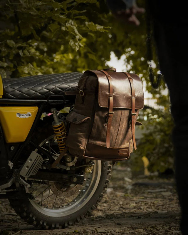 Trip Machine Rambler Backpack Pannier Cognac