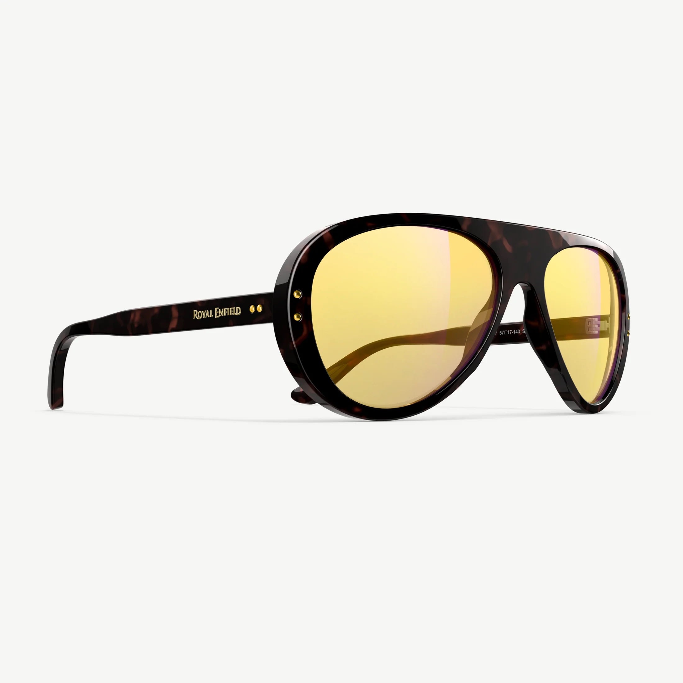 Vallon Moto Aviators Royal Enfield Classic Edition Dark Tortoise/Yellow