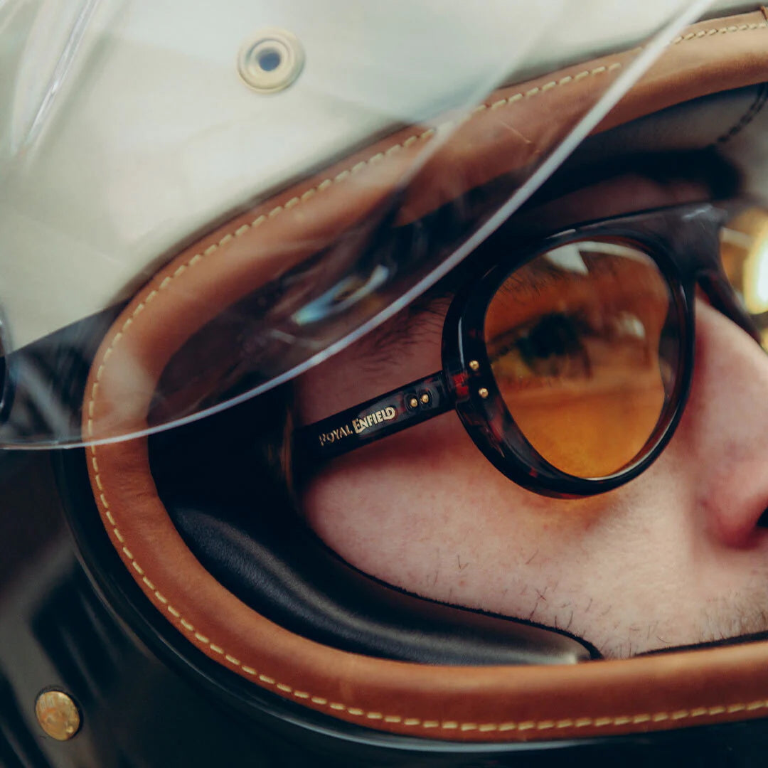 Vallon Moto Aviators Royal Enfield Classic Edition Dark Tortoise/Yellow
