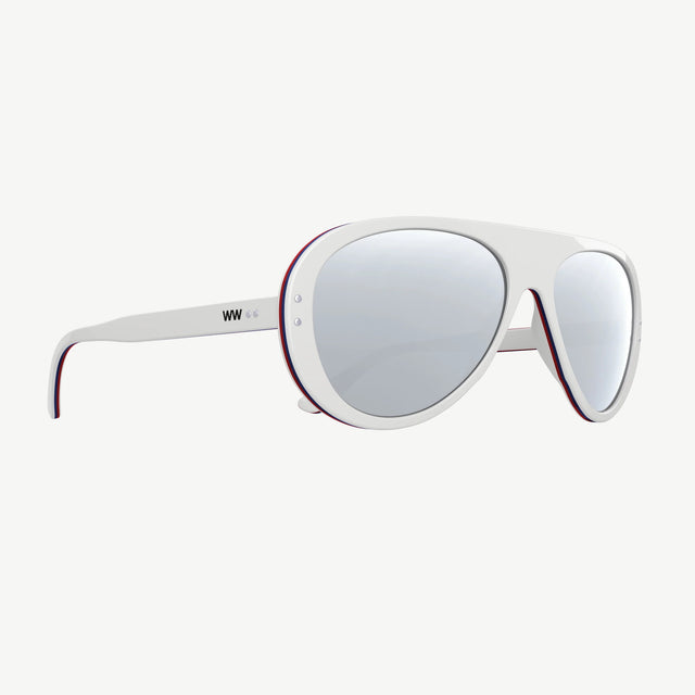 Vallon Ski Aviators Tricolor-White