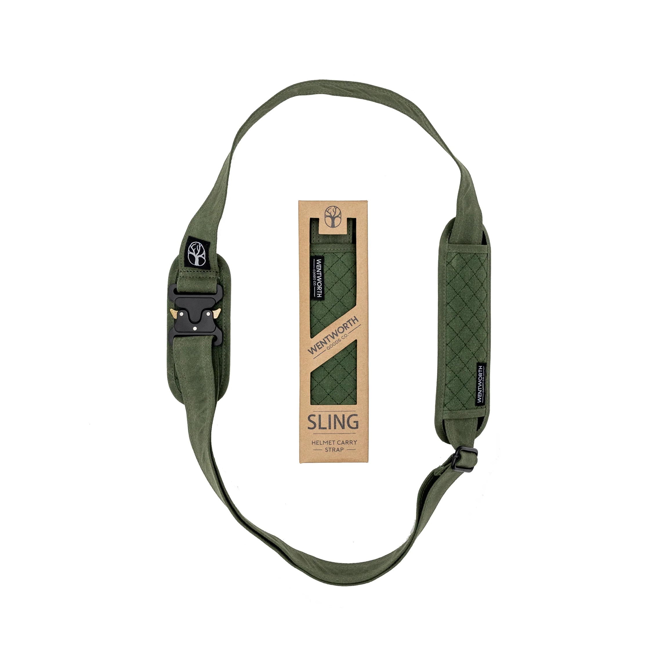 Wentworth Sling Helmet Carry Strap Olive
