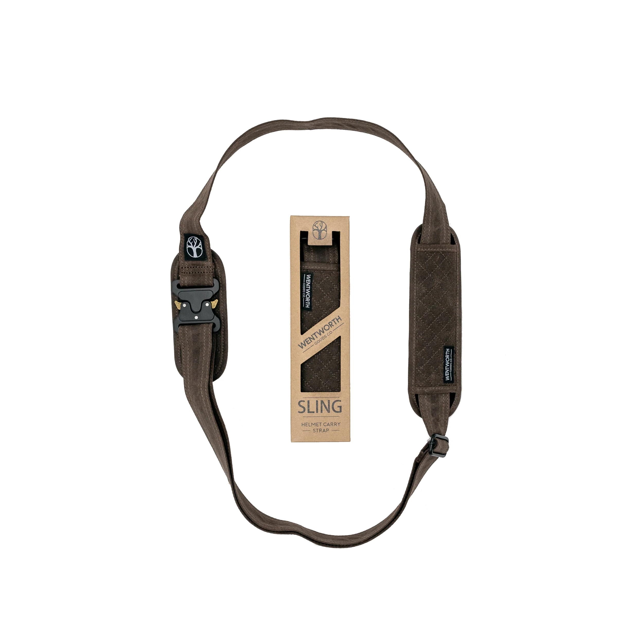 Wentworth Sling Helmet Carry Strap Brown