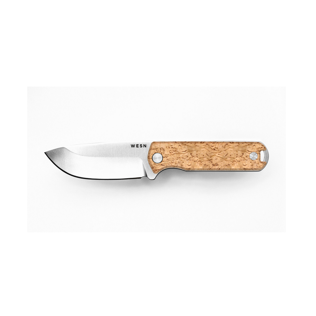 WESN The Bornas Knife Curly Birch