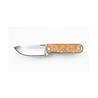 WESN The Bornas Knife Curly Birch