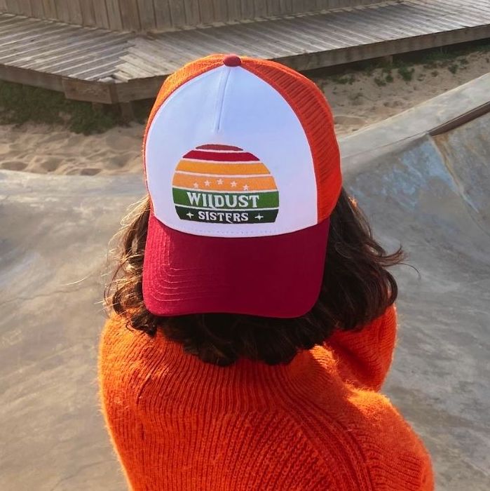 Wildust Sisters Miami Cap White/Orange