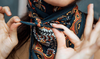 Wildust Sisters Moto Nomad Scarf Burgundy/Cream