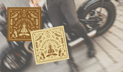 Wildust Sisters Moto Therapy Scarf Camel