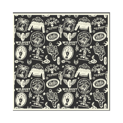 Wildust Sisters Western Moto Scarf Grey