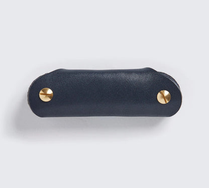 Addict Clothes Steerhide Key Case Blue