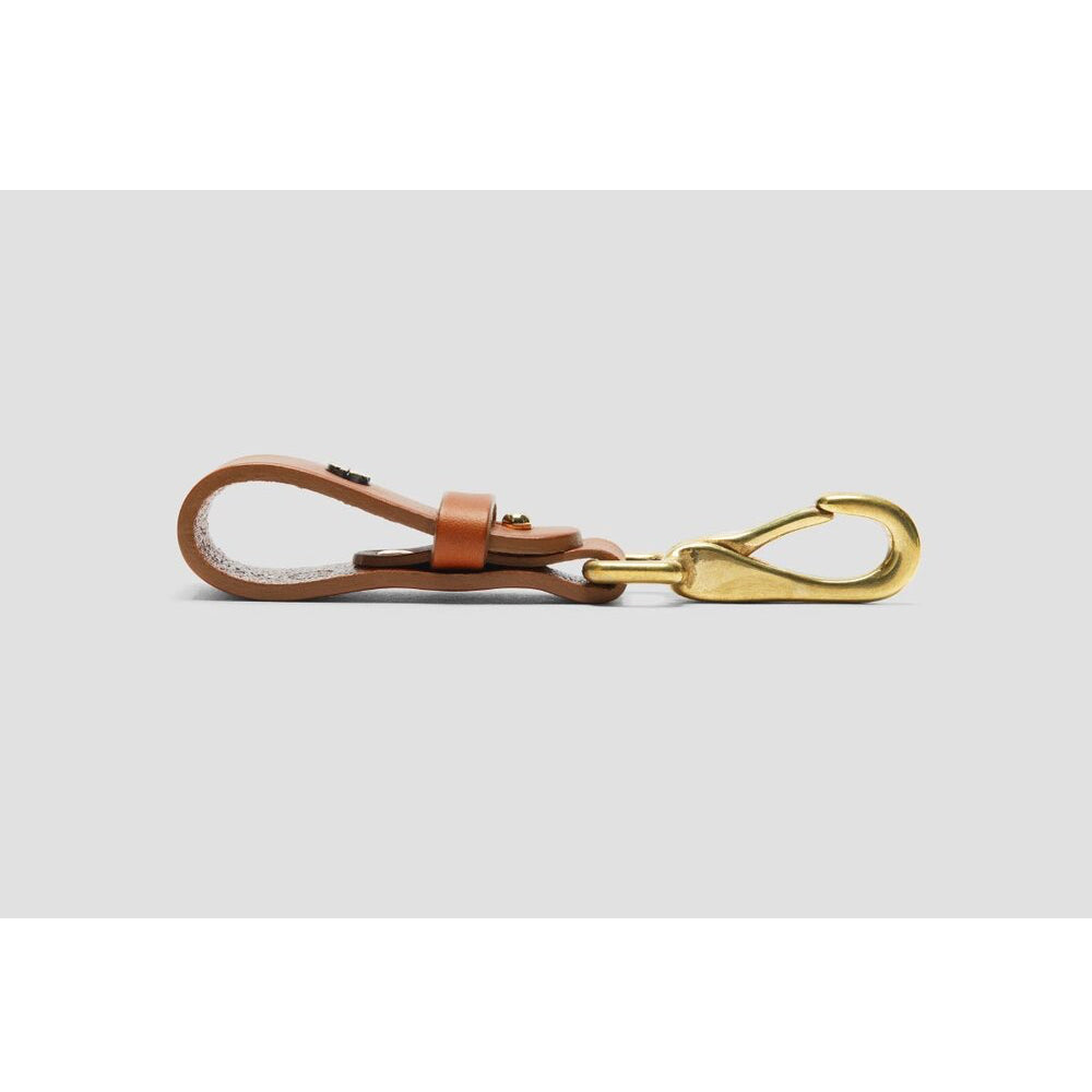 Ashley Watson Airton Belt Clip Keychain Tan