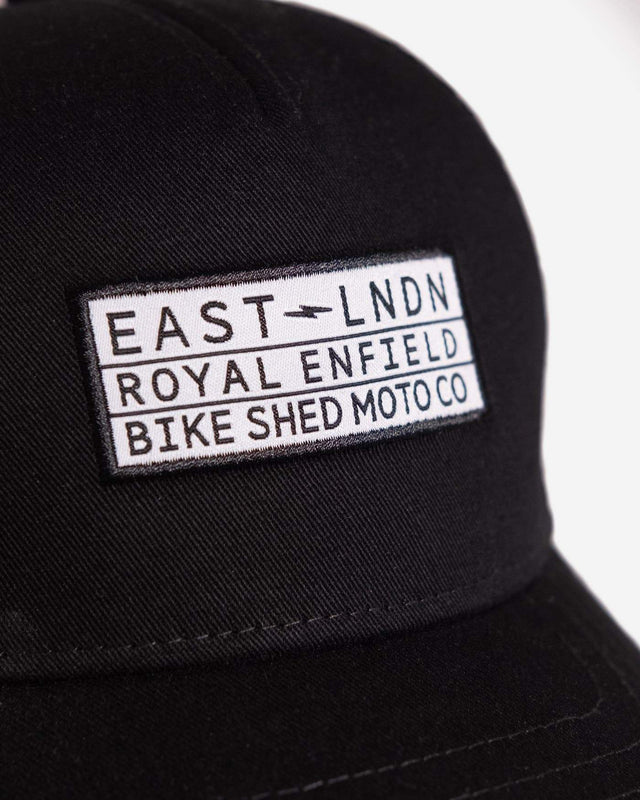 Bike Shed x Royal Enfield Vinplate Cap Black