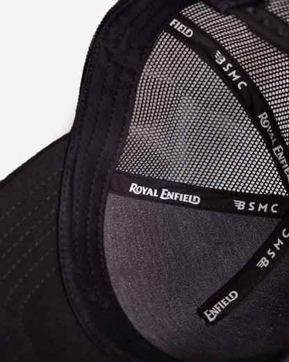 Bike Shed x Royal Enfield Vinplate Cap Black