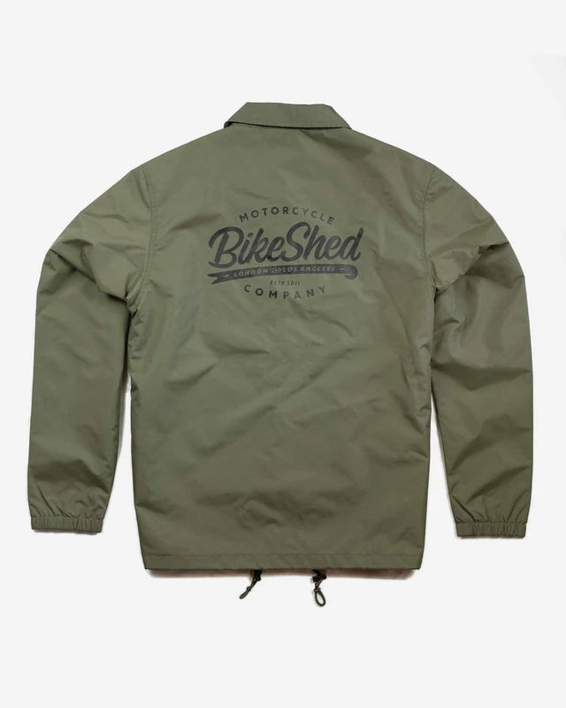 Bike Shed Coach Jacket Khaki