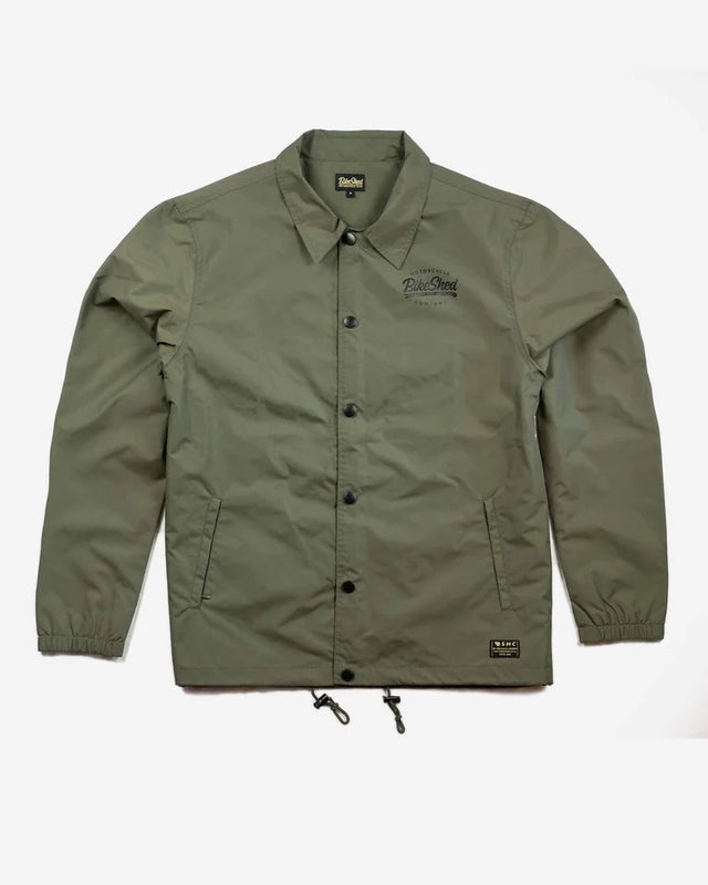 Bike Shed Coach Jacket Khaki