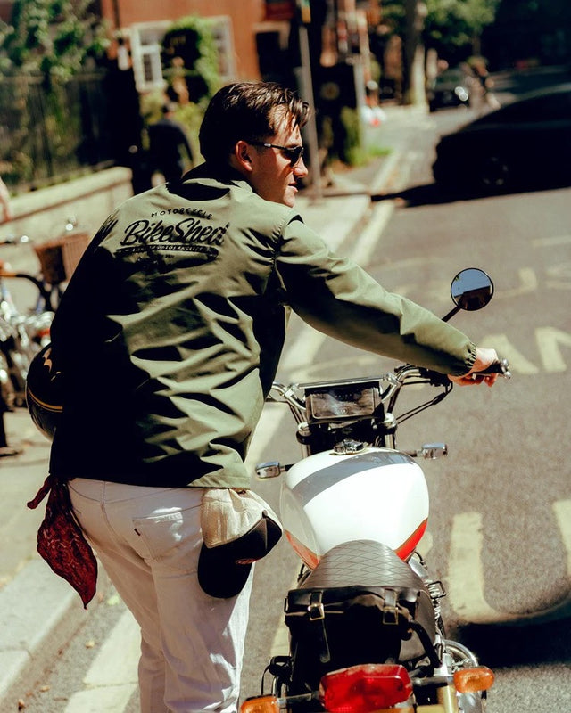 Bike Shed Coach Jacket Khaki