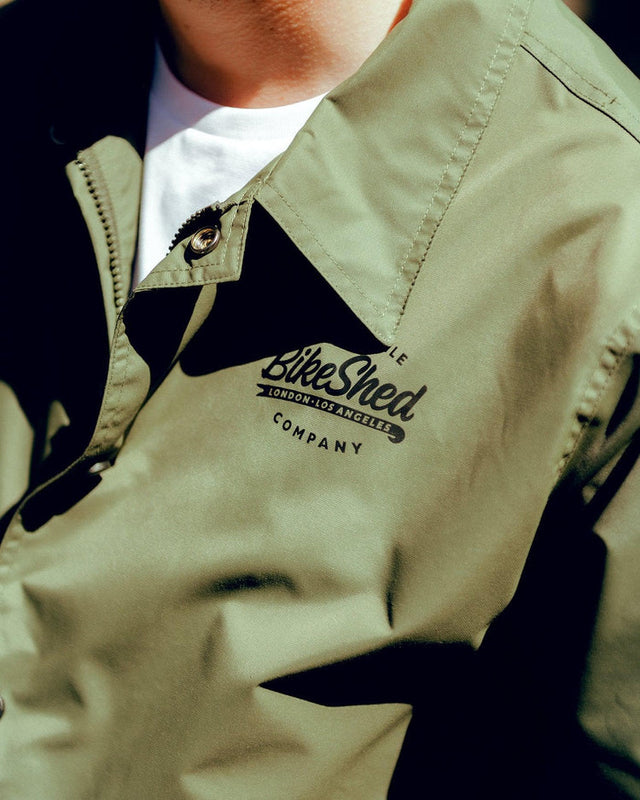 Bike Shed Coach Jacket Khaki