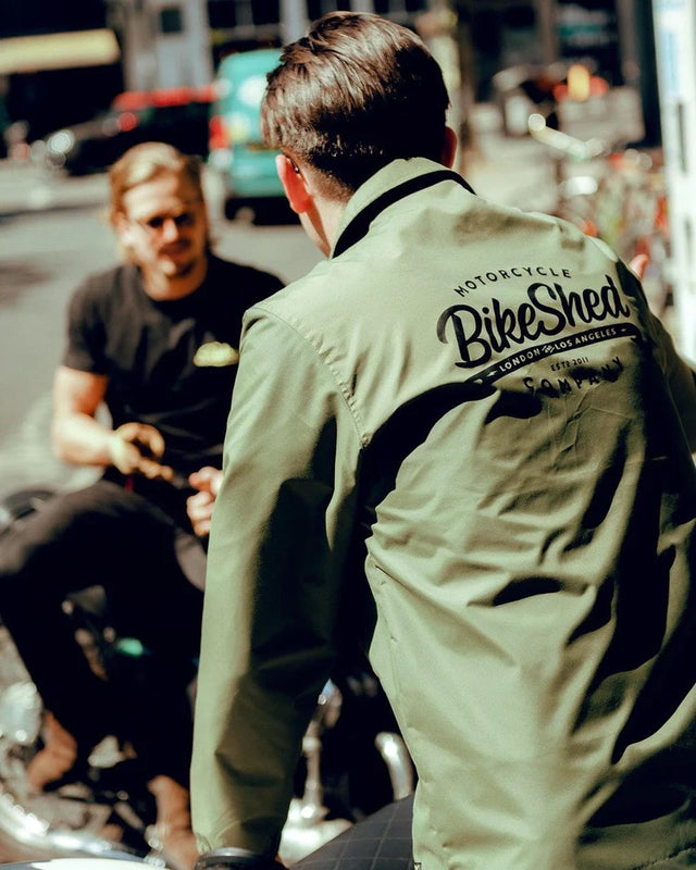 Bike Shed Coach Jacket Khaki