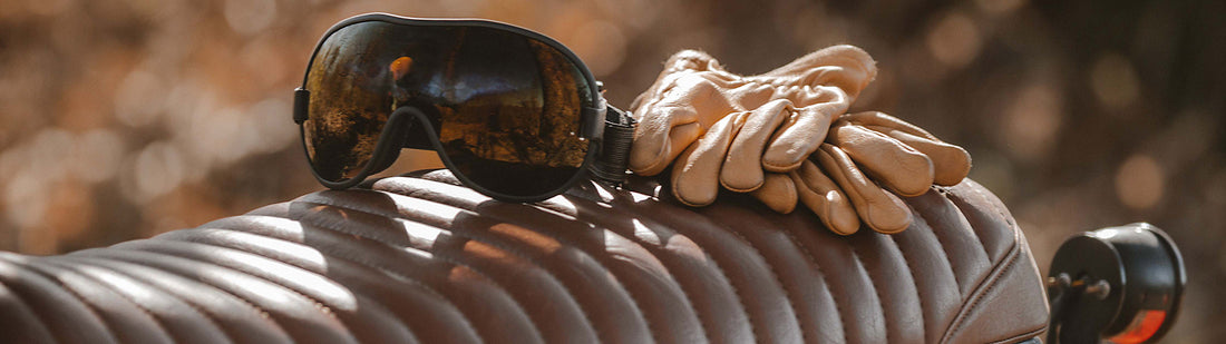 MC glasses Ethen Café Racer Yellow Black – The Occasional Rider