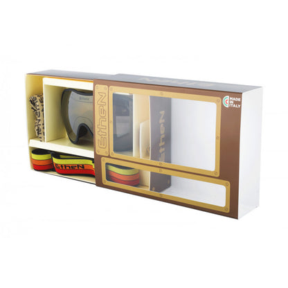 Ethen Café Racer Goggles Orange