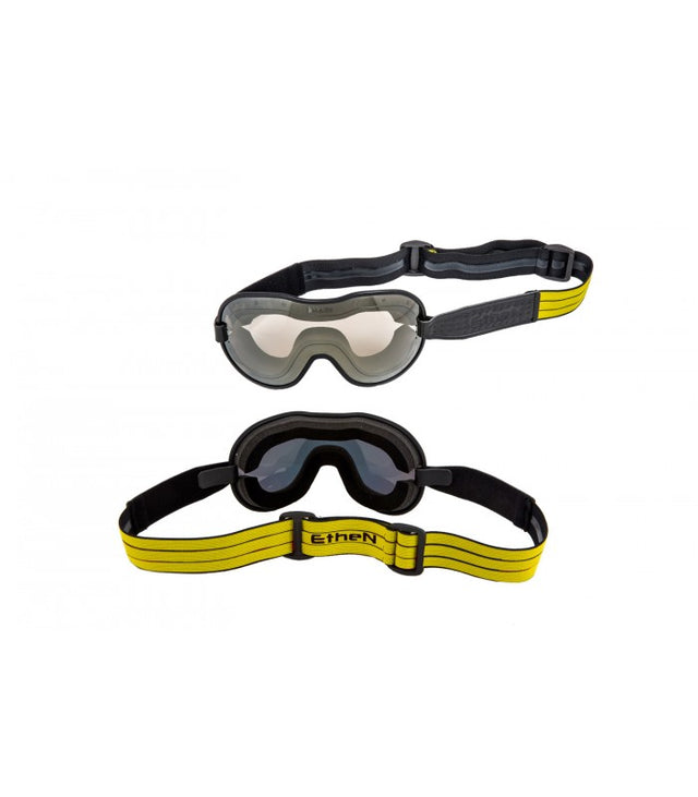 Ethen Café Racer Goggles Yellow Black