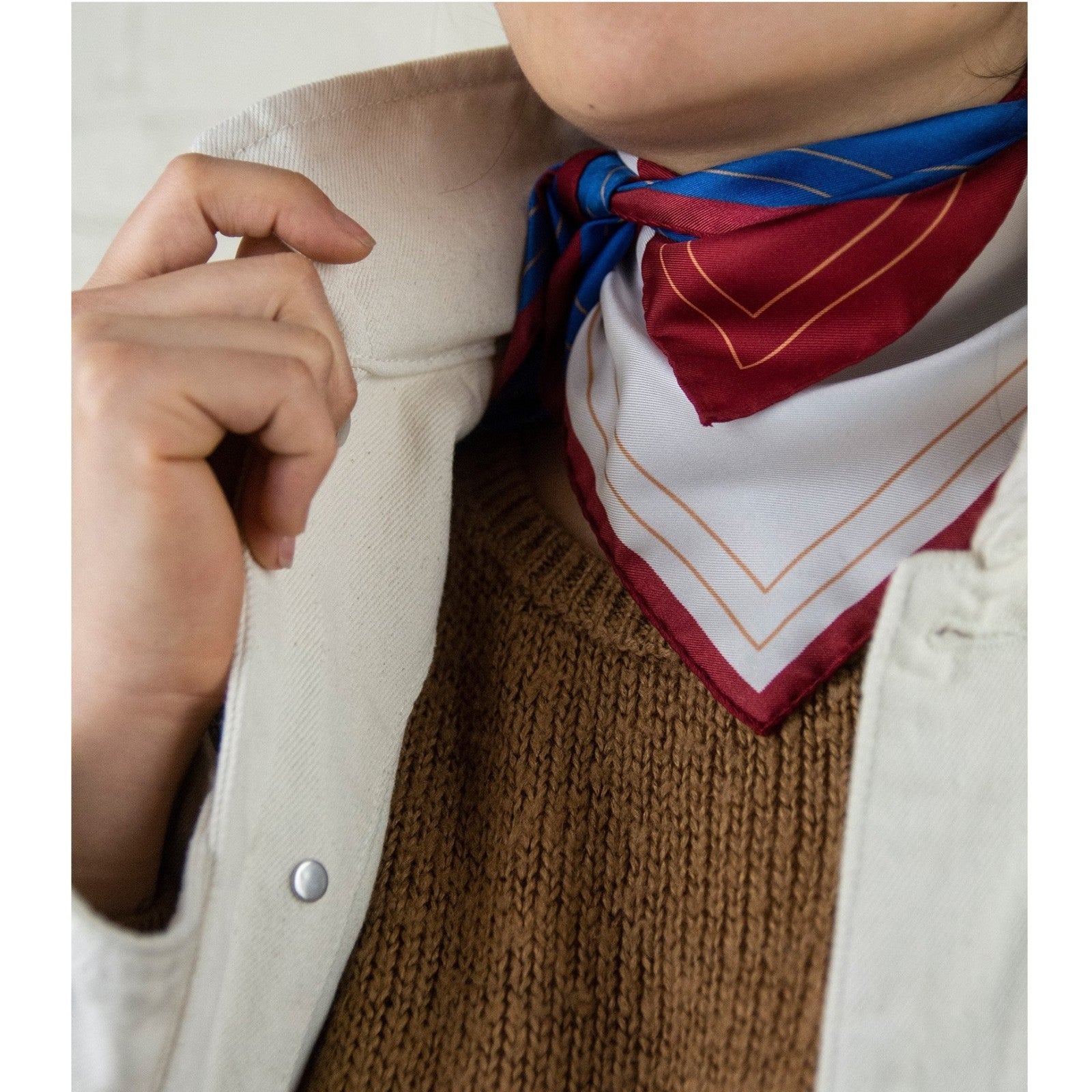 Hedon 60s Necktar Silk Bandana