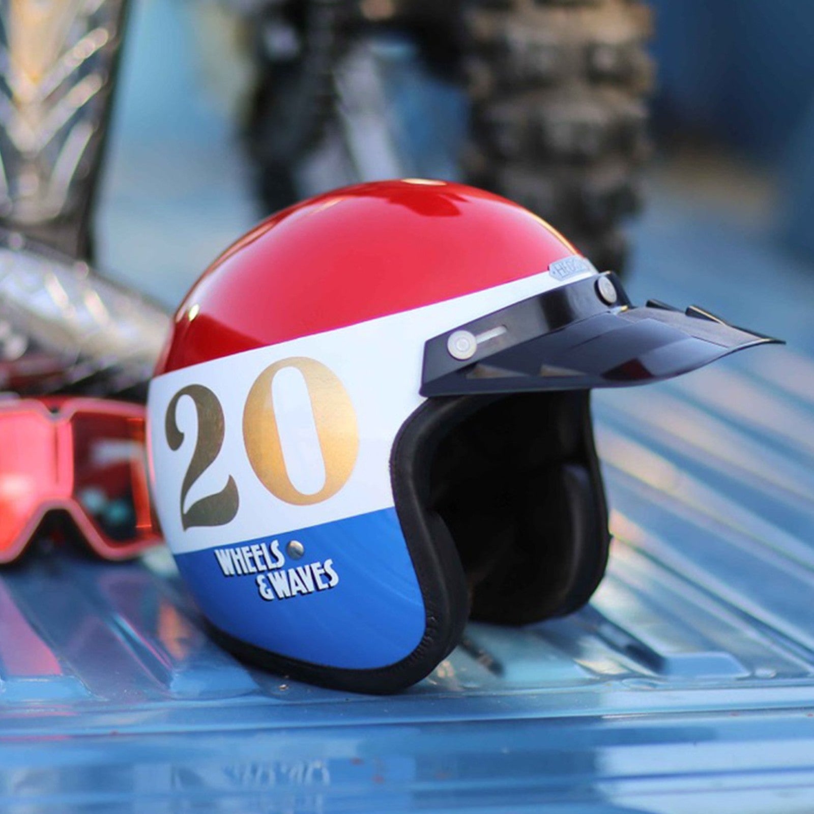 Hedon Motocross Peak Black