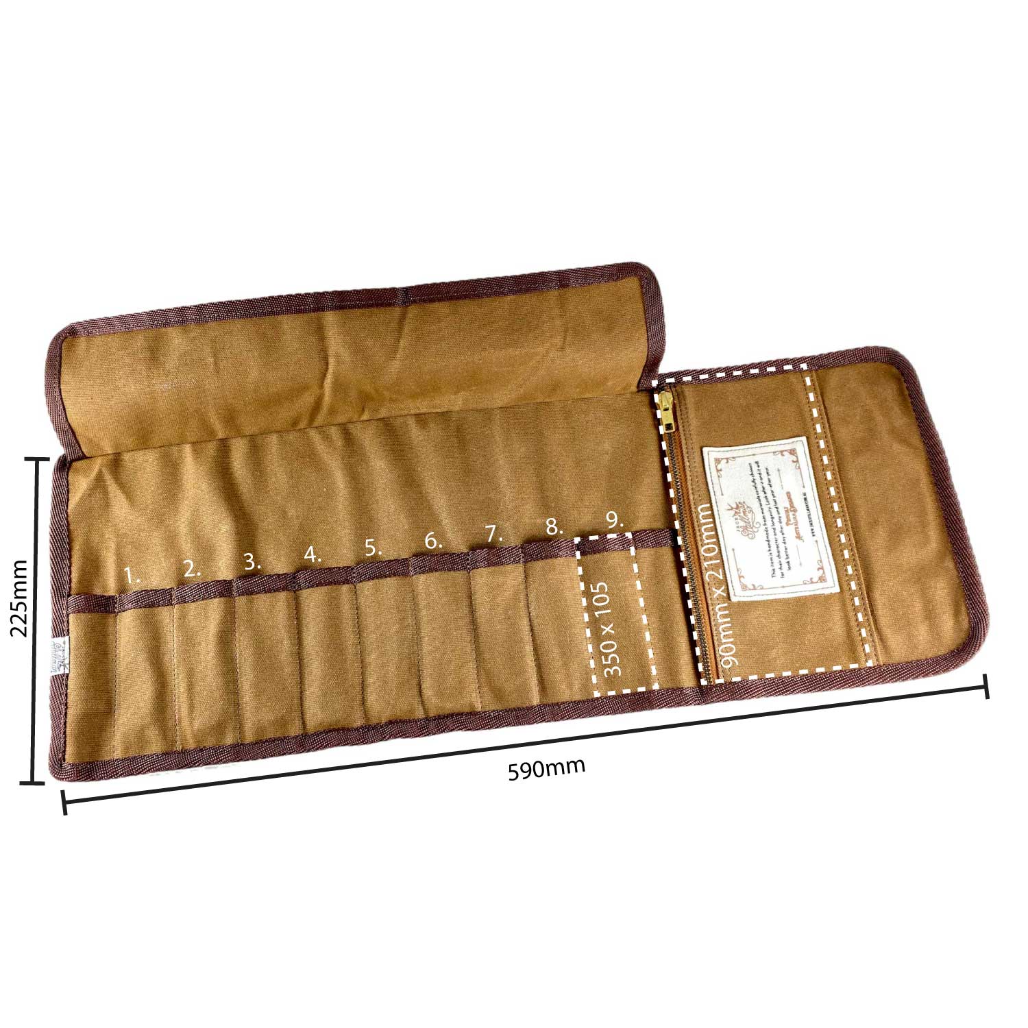 Jack Stillman Tool Roll Black