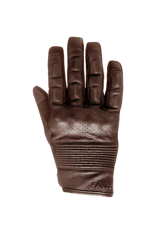 Pando Moto Onyx Glove Brown