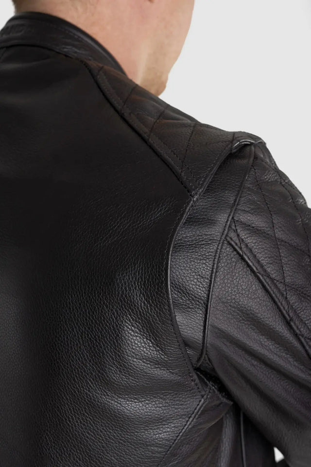 Pando Moto Twin Leather Jacket Black