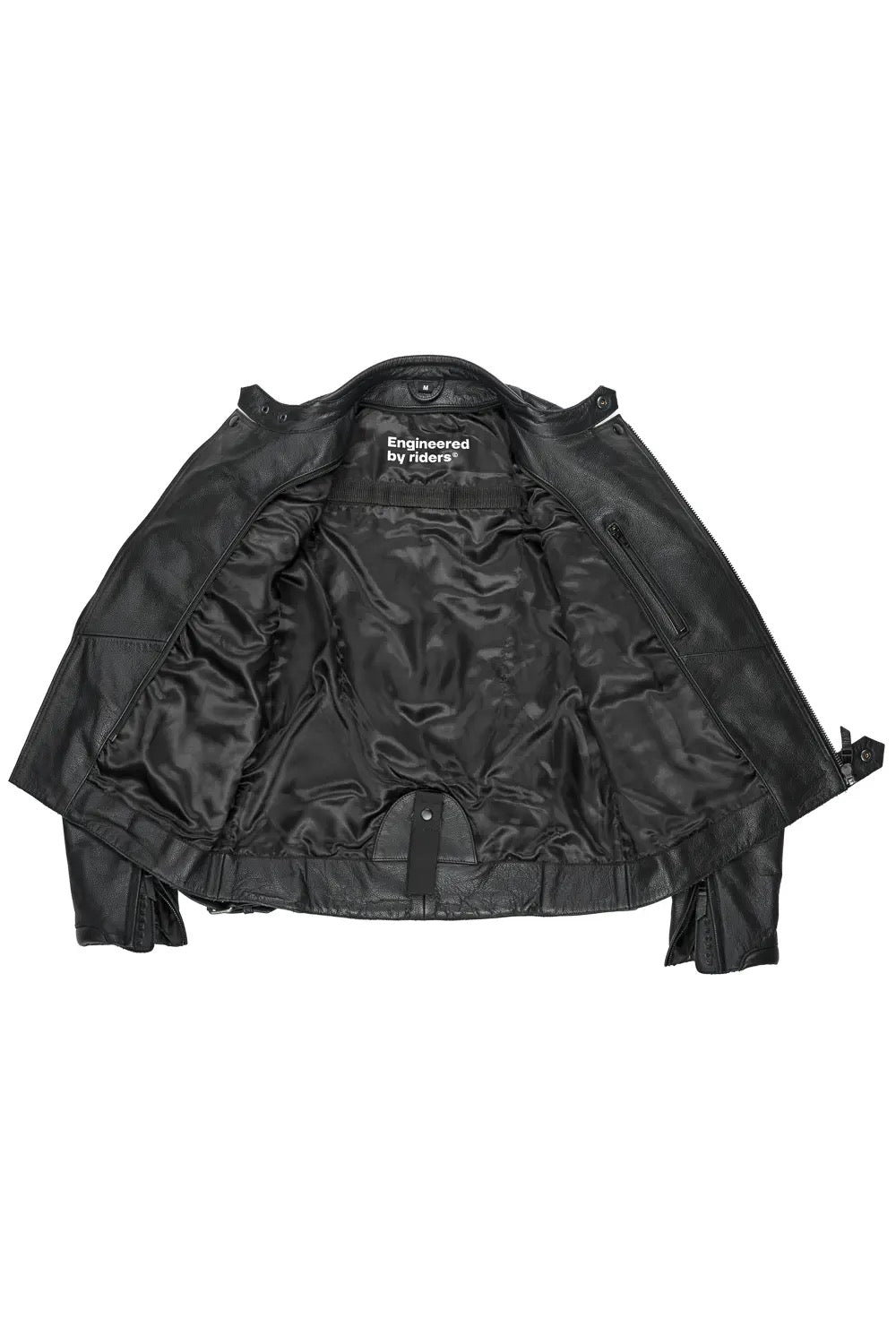 Pando Twin Leather Jacket Black