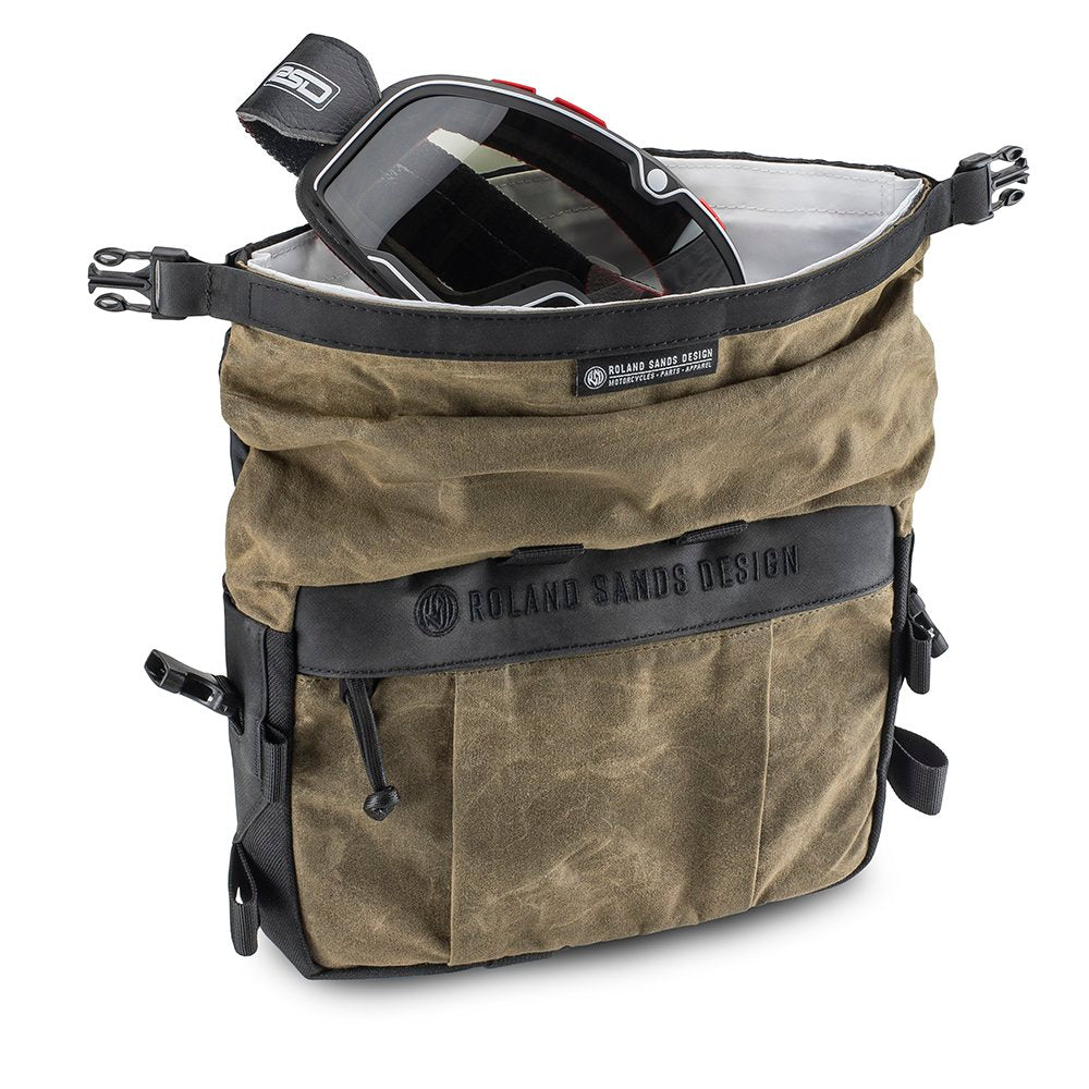 Roland Sands X Kriega Roam Handlebar Bag Black