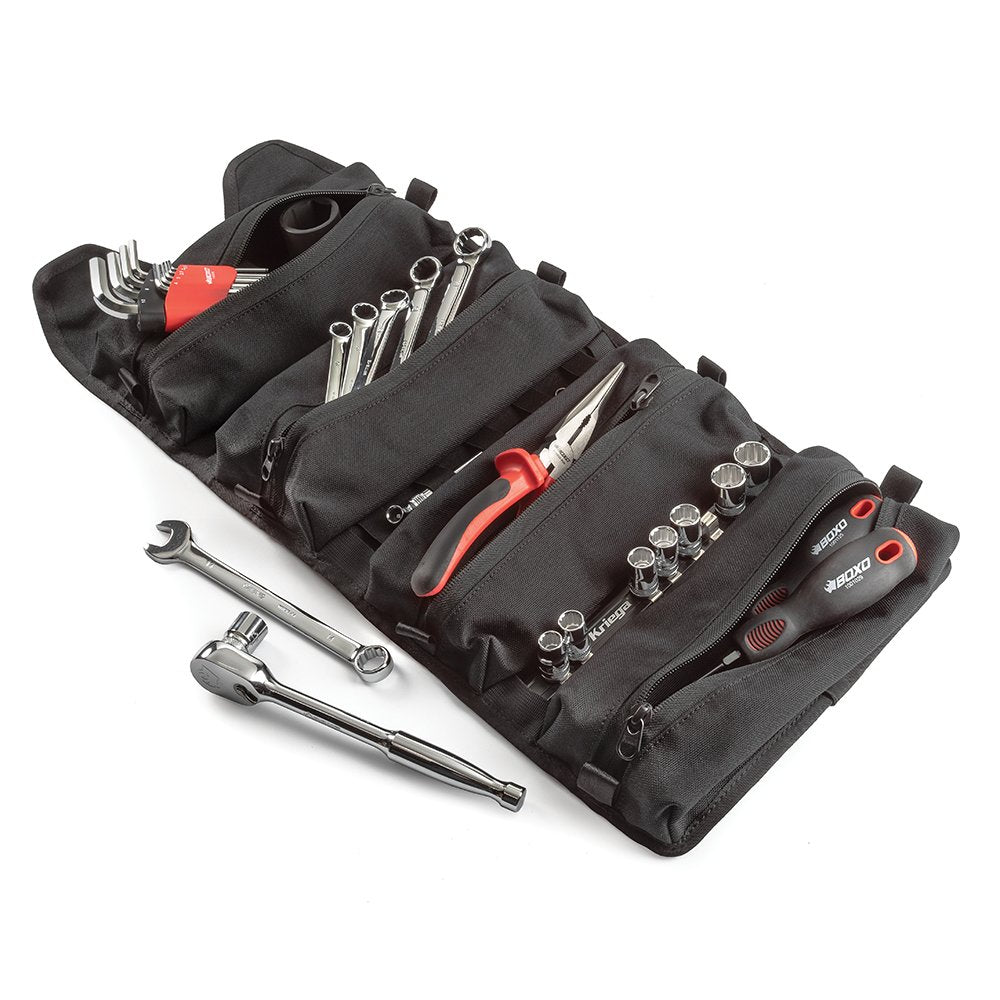 Roland Sands X Kriega Roam Tool Roll Sand
